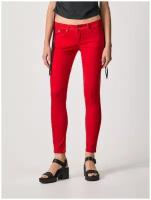 Брюки Pepe Jeans Soho, размер 32, royal red