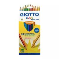 GIOTTO Цветные карандаши Elios 24 цвета (275900)