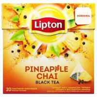 Чай черный Lipton Pineapple chai в пирамидках