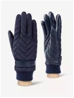 Перчатки LABBRA, демисезон/зима, натуральная кожа, размер 9.5, синий