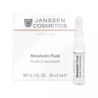 Janssen Cosmetics Ampoules Melafadin Fluid Осветляющие ампулы для лица, 50 мл, 25 шт