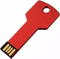 Подарочный USB-накопитель ключ красный 16GB оригинальная сувенирная флешка