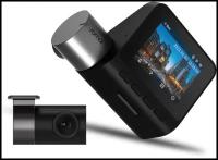 Видеорегистратор, 2 камеры, GPS, ГЛОНАСС, черный, видеорегистратор 70mai, разрешение видео 1944P Super HD
