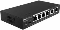 Коммутатор POE ПОЕ 6-Port Ruijie Reyee RG-ES206GC-P