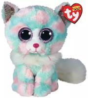 Мягкая игрушка Beanie Boo's Кошечка OPAL в постельный тонах 15 см (36376)