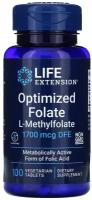 Optimized Folate 1700 мкг DFE (Оптимизированный Фолат) 100 таб (Life Extension)