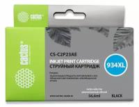 Картридж струйный Cactus CS-C2P23AE №934XL черный (56.6мл) для HP DJ Pro 6230/6830