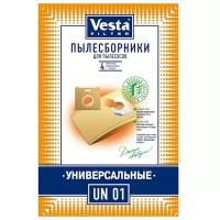 Vesta filter Бумажные пылесборники UN 01, 4 шт