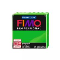 Полимерная глина FIMO Professional запекаемая 85 г ярко-зеленый (8004-5)