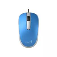 Мышь Genius Mouse DX-120 ( Cable, Optical, 1000 DPI, 3bts, USB ) Blue