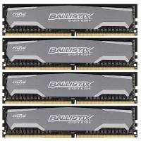 Оперативная память Crucial 16 ГБ (4 ГБ x 4 шт.) DDR4 2400 МГц DIMM CL16