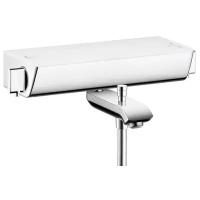 Смеситель для ванны Hansgrohe Ecostat Select 13141400 с термостатом Хром Белый