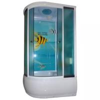 Душевая кабина Aqua Joy AJ-3925 R высокий поддон 120см*80см