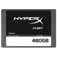 Твердотельный накопитель HyperX FURY 480 ГБ SATA SHFS37A/480G
