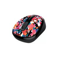 Беспроводная компактная мышь Microsoft Wireless Mobile Mouse 3500 Geometric Black-Blue USB