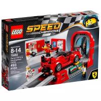 Конструктор LEGO Speed Champions 75882 Ferrari FXX K и Центр разработки и проектирования