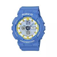 Наручные часы CASIO Baby-G BA-120-2B, голубой, синий