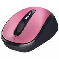 Беспроводная компактная мышь Microsoft Wireless Mobile Mouse 3500 Dahlia Pink USB