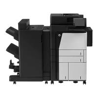 МФУ лазерное HP LaserJet Enterprise flow MFP M830z, ч/б, A3, белый/черный