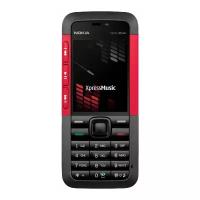 Телефон Nokia 5310 XpressMusic, 1 SIM, черный/красный