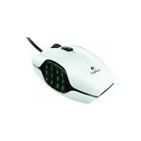 Игровая мышь Logitech G600 MMO Gaming Mouse White USB