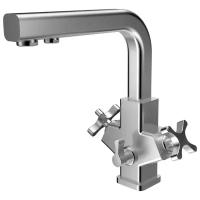 Смеситель для кухни (мойки) ZorG InoX Jente SZR-1149R-7, вентильный