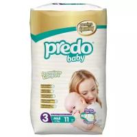 Predo подгузники Premium Comfort, 11 шт., разноцветный