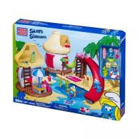 Конструктор Mega Bloks Smurfs 10755 Смурфики на пляже