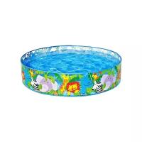 Детский бассейн Intex Happy Animals Clearview Snapset 58474, 122х25 см