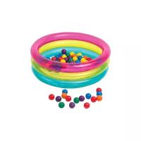 Детский сухой бассейн Intex Classic Three Ring Baby Ball Pit 48674