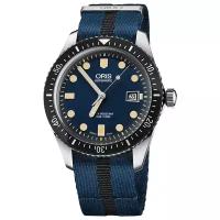 Наручные часы ORIS 733-7720-40-55FC мужские, механические, подсветка стрелок, антибликовое покрытие стекла, водонепроницаемые