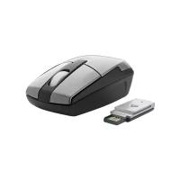 Беспроводная компактная мышь Trust Primo Wireless Mouse Silver-Black USB