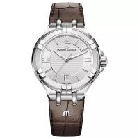 Наручные часы Maurice Lacroix AI1004-SS001-130-1 женские, кварцевые, водонепроницаемые, подсветка стрелок, антибликовое покрытие стекла