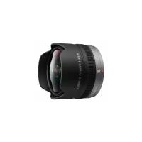 Объектив Panasonic 8mm f/3.5 (H-F008E), черный