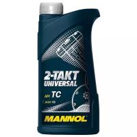 Минеральное моторное масло Mannol 2-Takt Universal, 1 л