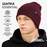 Шапка Jögel Essential Performdry High Beanie, бордовый размер S