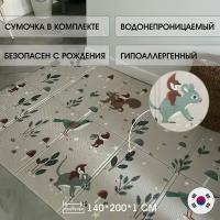 Портативный коврик Portable 140x200x1 см, Милые гномы