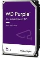 Жесткий диск WD Purple WD64PURZ, 6ТБ, HDD, SATA III, 3.5"