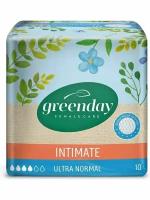 Green Day Прокладки Ultra Normal Dry INTIMATE 10шт