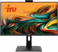 Моноблок IRU 23AM 23.8 Full HD Ryzen 5 5500U (2.1) 8Gb SSD256Gb RGr noOS GbitEth WiFi BT 120W Cam черный 1920x1080 (1972062)