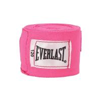 Бинты боксерские Everlast 23 Pink 3 м. (One Size)