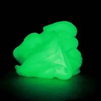 2 шт/лот. Светящаяся НЕО жвачка для рук зелёная Hand Bubblegum, Magic Putty, Handgum, умный пластилин