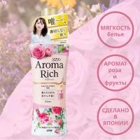 Lion Aroma Rich Diana Кондиционер для белья с цветочно - фруктовым ароматом 520 мл Япония