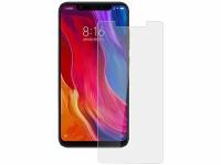 Гидрогелевая защитная пленка (не стекло) для Xiaomi Mi 8 (exploration edition), глянцевая, на дисплей