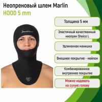 Шлем Marlin Hood Black 5 mm размер XL