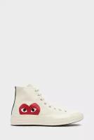 Кеды Comme des Garcons Play Chuck 70 Hi, размер 40, бежевый