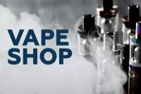 Баннер Vape shop / вейп шоп / 1500х1000 мм без люверсов