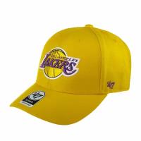 Бейсболка 47 BRAND арт. K-MVP12WBV-YG Los Angeles Lakers NBA (желтый), размер ONE