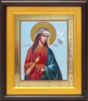 Великомученица Ирина Македонская, икона в широком киоте 21,5*25 см