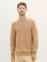 Пуловер Tom Tailor для мужчин 1038238/32722 коричневый, размер M INT